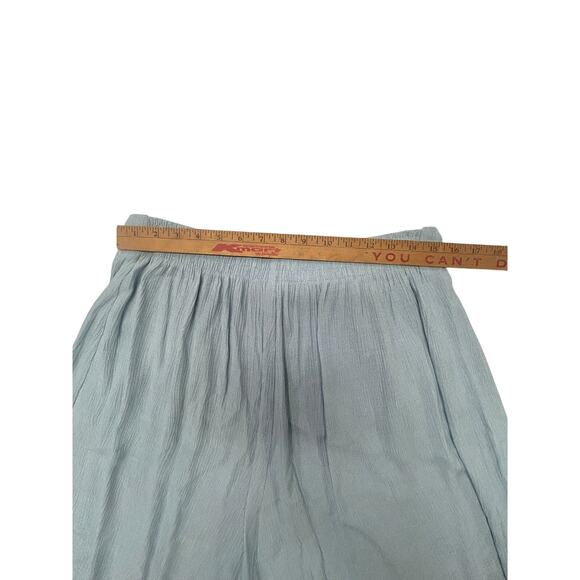 Vintage Light Blue Wide Leg Lounge Shorts‎ Fashion Bug 1X - Picture 6 of 8
